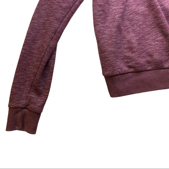 Victoria Secret Pink Maroon Pullover Size Small - Picture 13 of 16